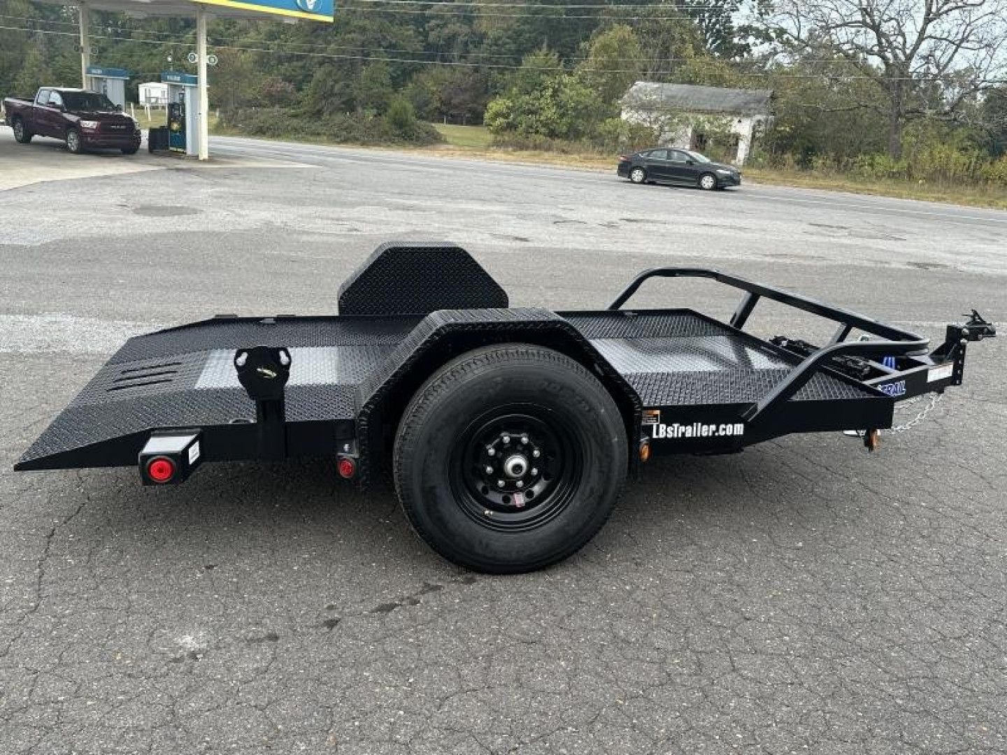 New 2024 Load Trail 77X10 Scissor Hauler Equipment Trailer