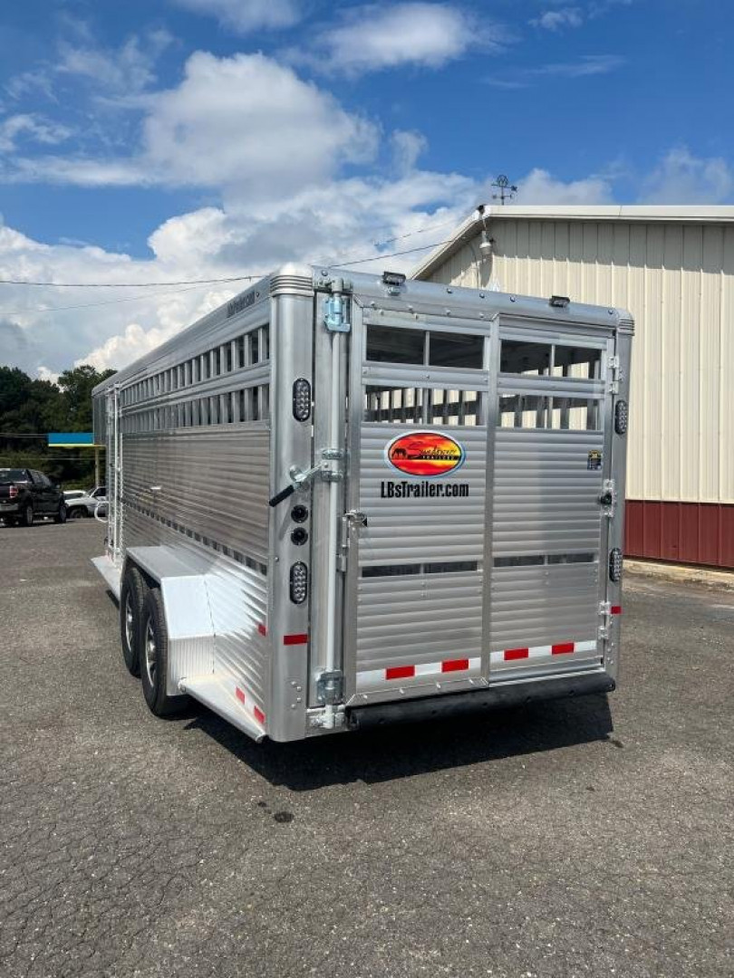New 2024 Sundowner Trailers 20' GN Rancher Express Stock / Stock Combo Trailer