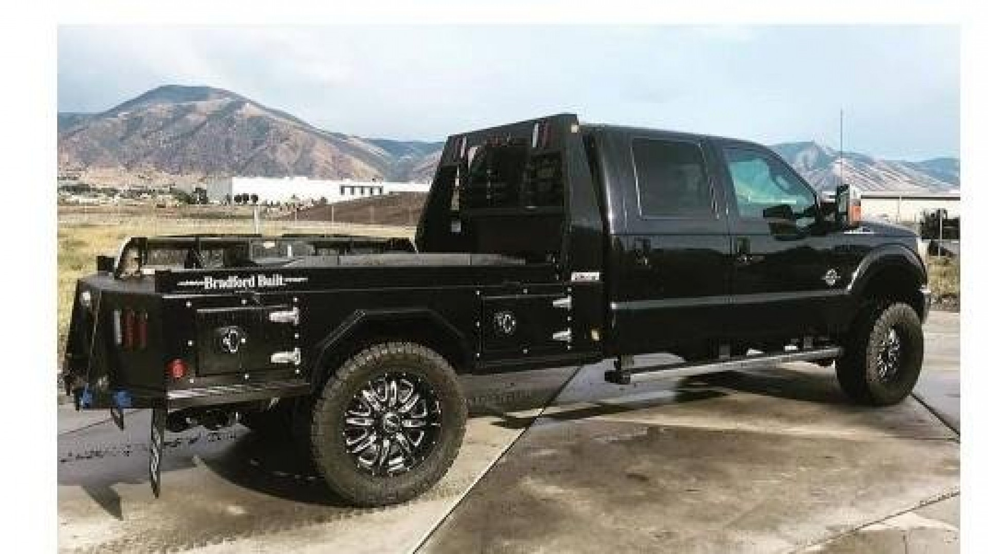 New 2024 Bradford Built STEEL 4 BOX UTILITY 84/103/57-58CA Truck Bed