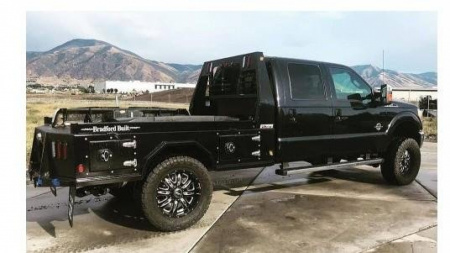 New 2024 Bradford Built STEEL 4 BOX UTILITY 84/103/57-58CA Truck Bed