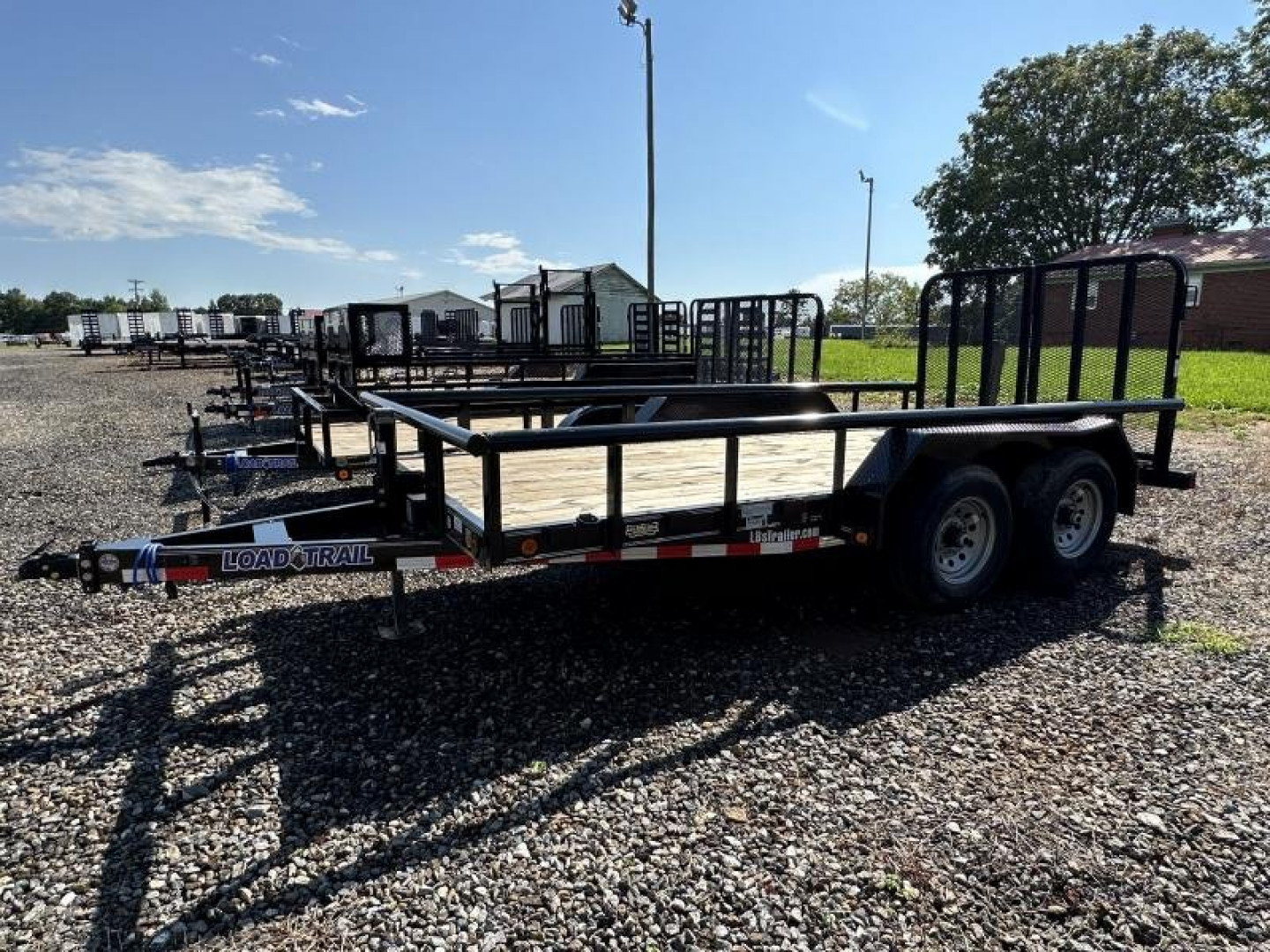 New 2024 Load Trail 77"X14' Carhauler w/Side Rails Car Hauler