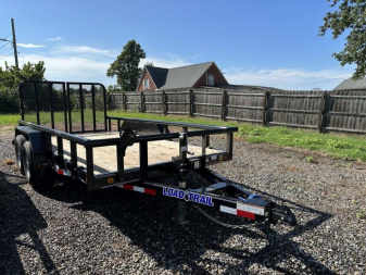 New 2024 Load Trail 77"X14' Carhauler w/Side Rails Car Hauler
