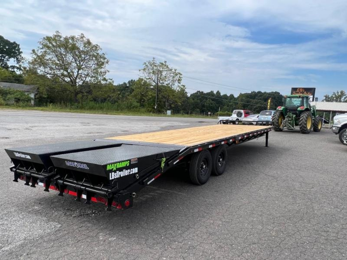New 2024 Load Trail 102"X30' Heavy Duty Pintle Equipment Trailer