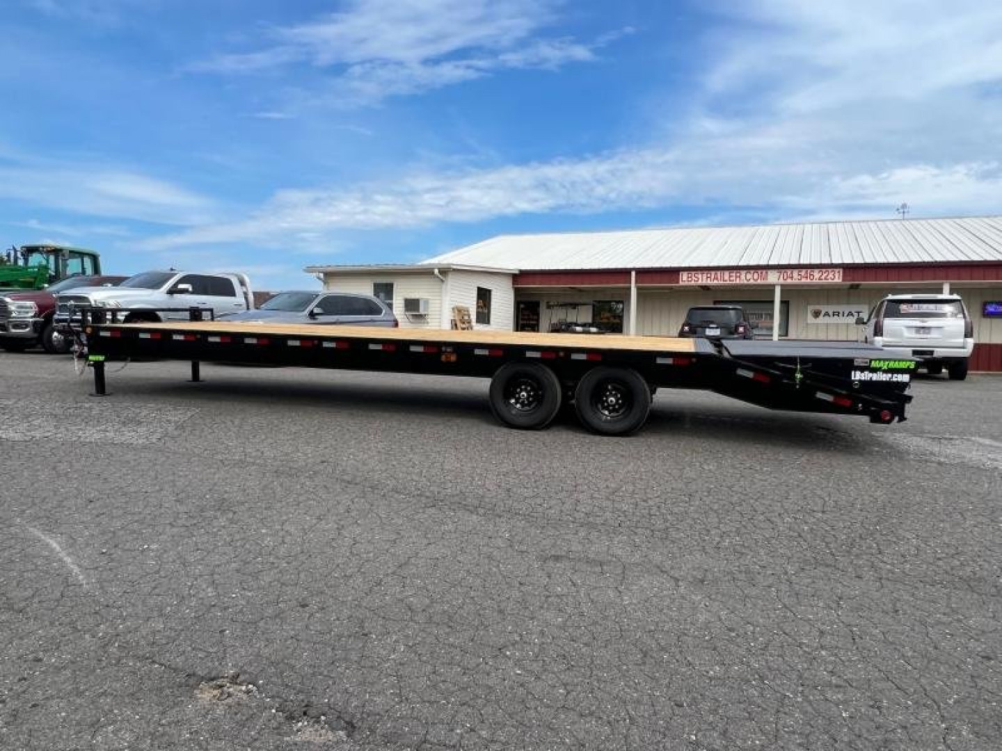 New 2024 Load Trail 102"X30' Heavy Duty Pintle Equipment Trailer