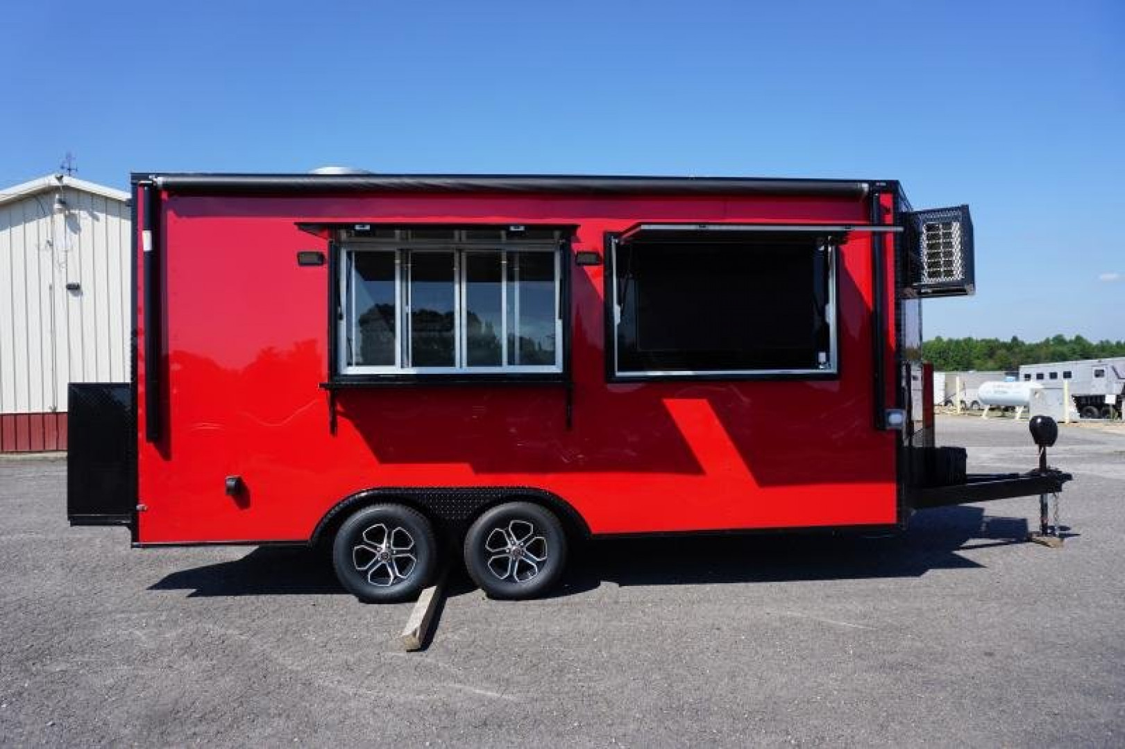 New 2024 Empire Cargo 8.5 X 16' X 7' TALL Concession