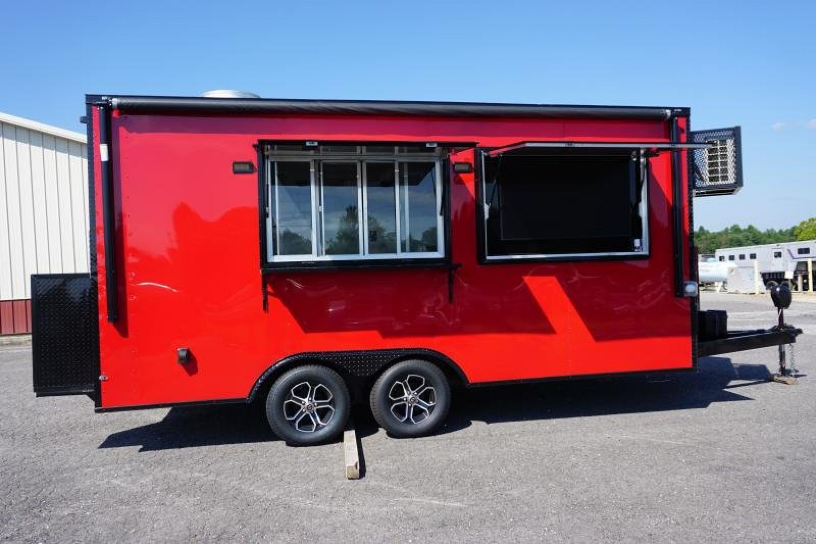 New 2024 Empire Cargo 8.5 X 16' X 7' TALL Concession