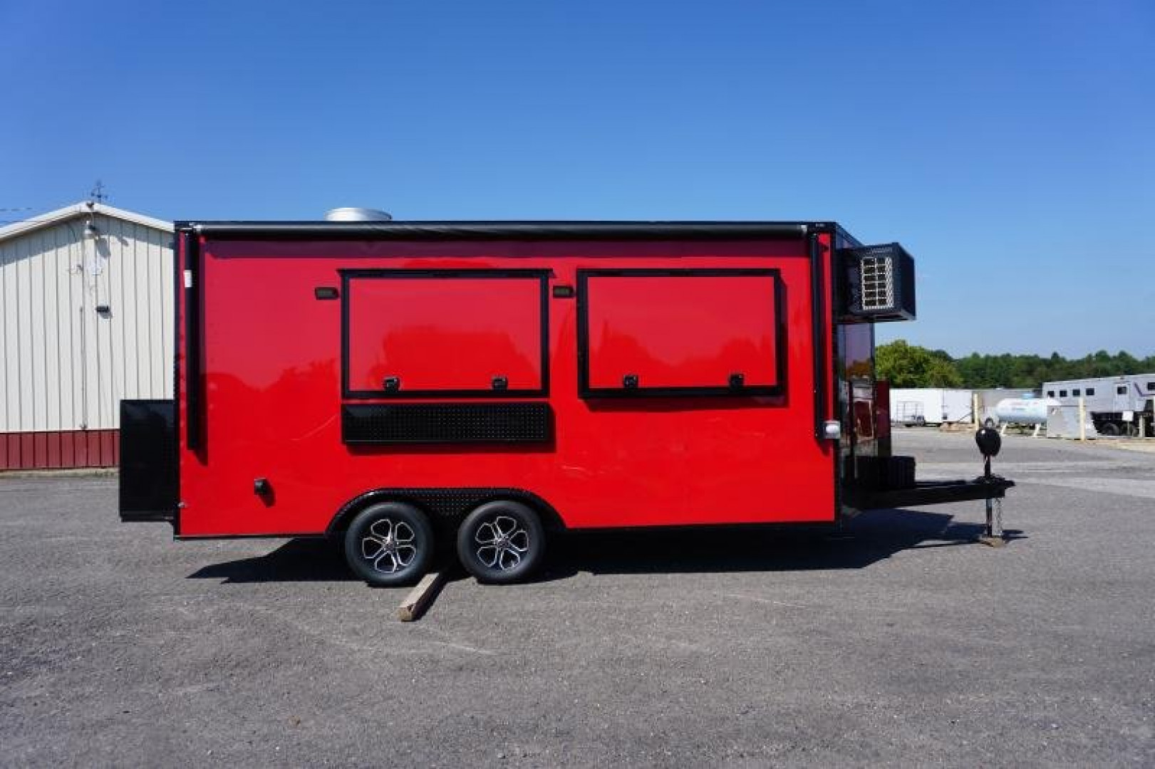 New 2024 Empire Cargo 8.5 X 16' X 7' TALL Concession