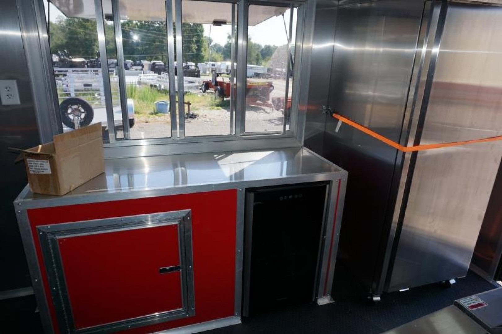 New 2024 Empire Cargo 8.5 X 16' X 7' TALL Concession