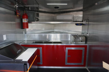 New 2024 Empire Cargo 8.5 X 16' X 7' TALL Concession