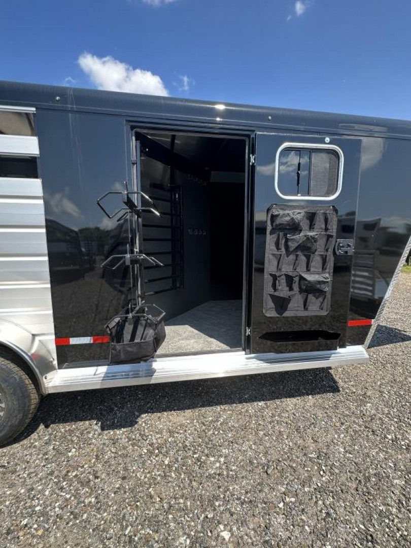 New 2024 Trails West 17' Santa Fe Slant Tack Stock / Stock Combo Trailer