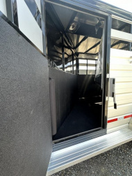 New 2024 Trails West 17' Santa Fe Slant Tack Stock / Stock Combo Trailer