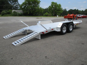 New 2024 Aluma TR 8218 14k Utility Trailer