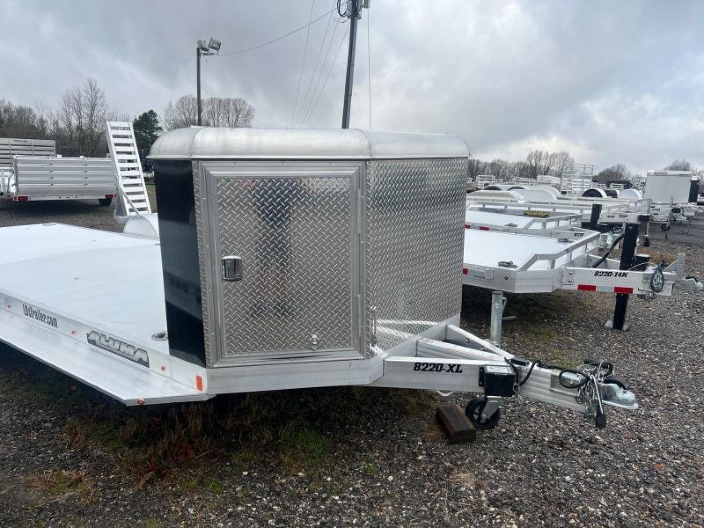 New 2024 Aluma 8220-XL Car / Racing Trailer