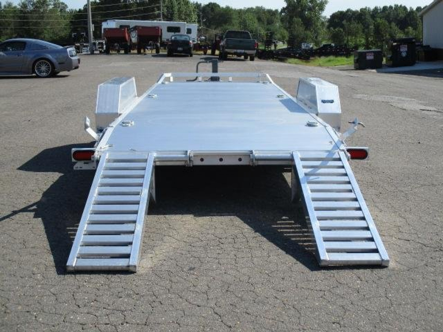 New 2024 Aluma 8220-14K Utility Trailer