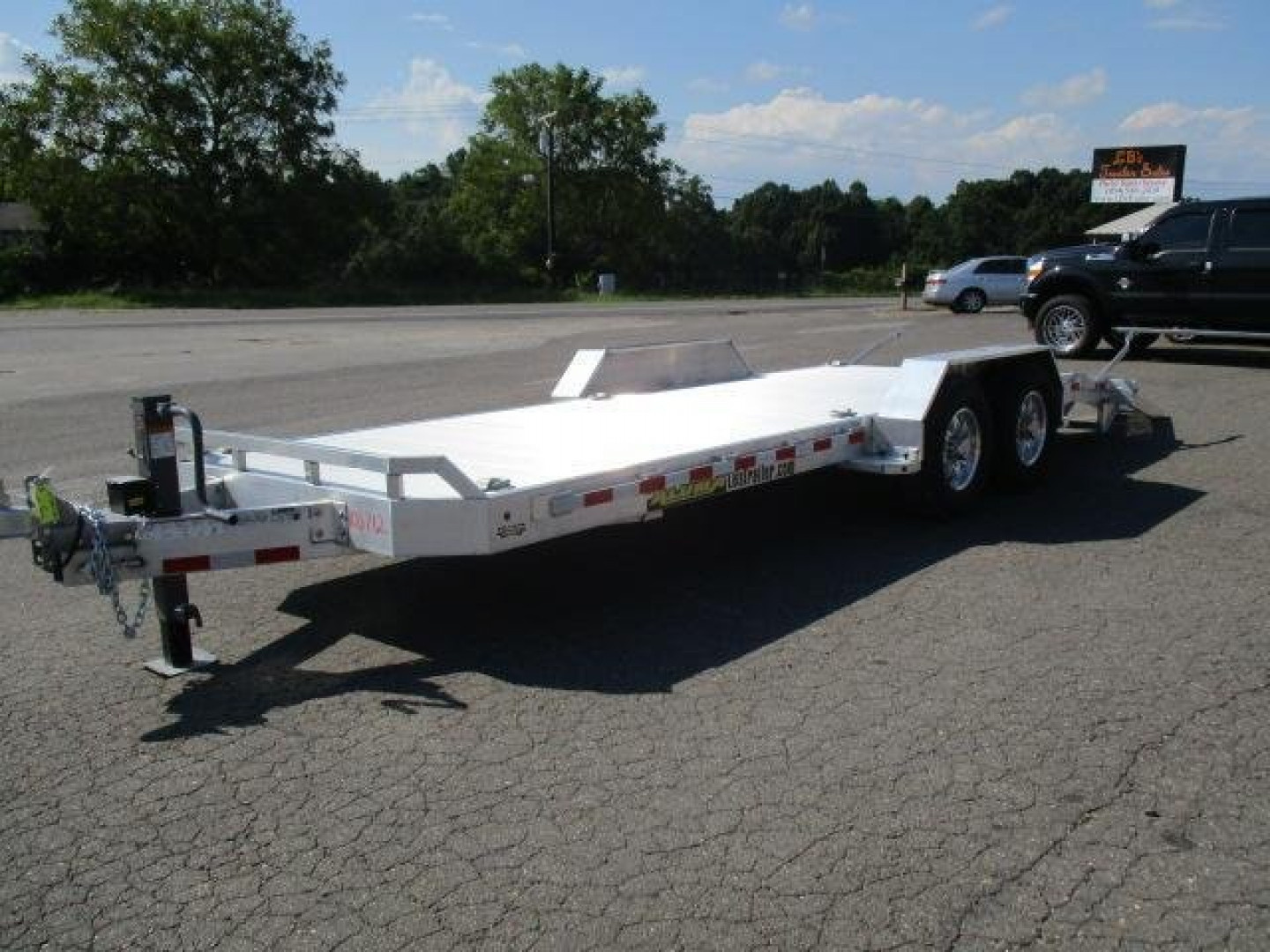 New 2024 Aluma 8220-14K Utility Trailer