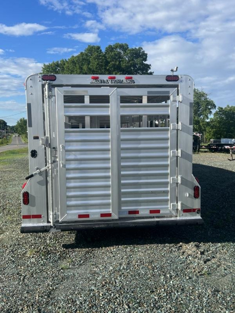New 2024 Elite Trailers 32' GN Stock Trailers Stock / Stock Combo Trailer