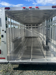 New 2024 Elite Trailers 32' GN Stock Trailers Stock / Stock Combo Trailer