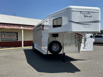 New 2024 Trails West SANTA FE Horse Trailer