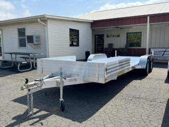 New 2024 Aluma 8122TA Utility Trailer