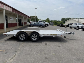 New 2024 Aluma 8214TA-EL-R-RTD Utility Trailer