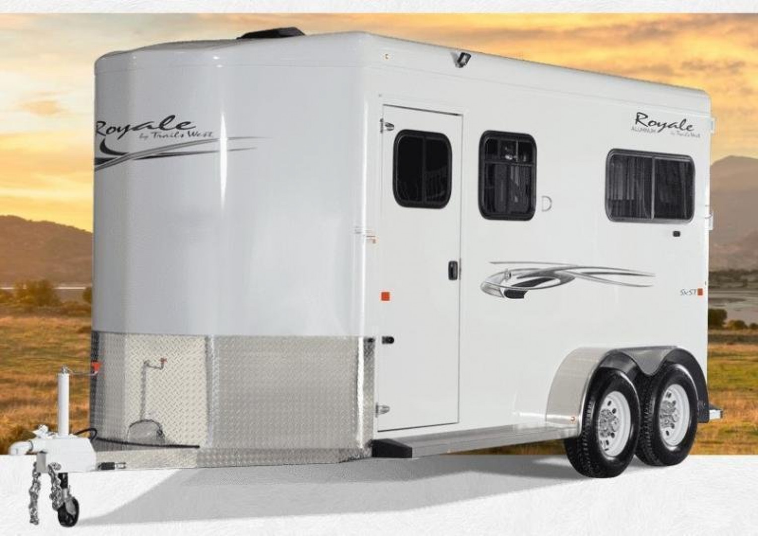 New 2024 Trails West ROYALE BP PLUS Horse Trailer