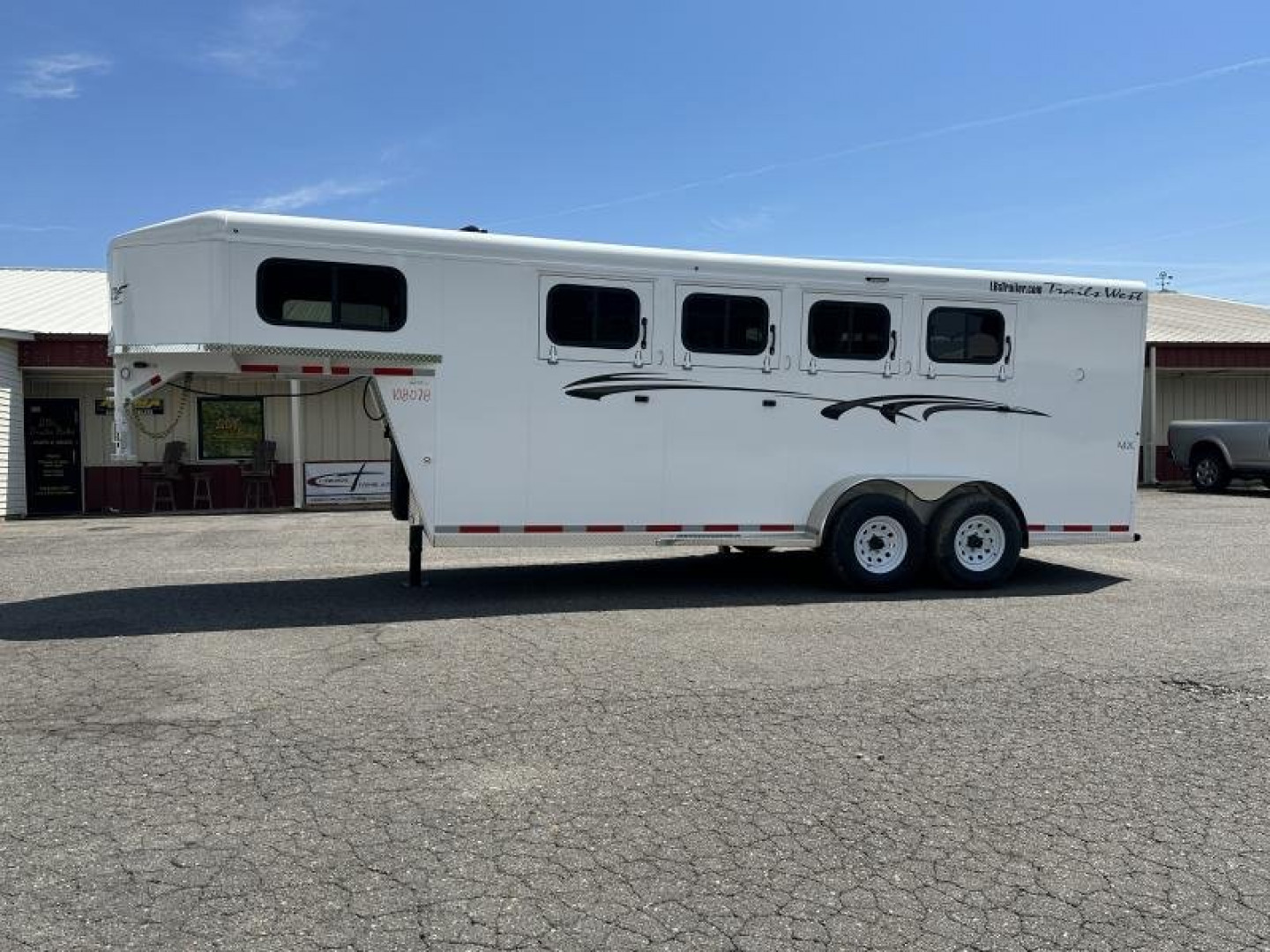 New 2023 Trails West GN-4H Adventure MX Horse Trailer
