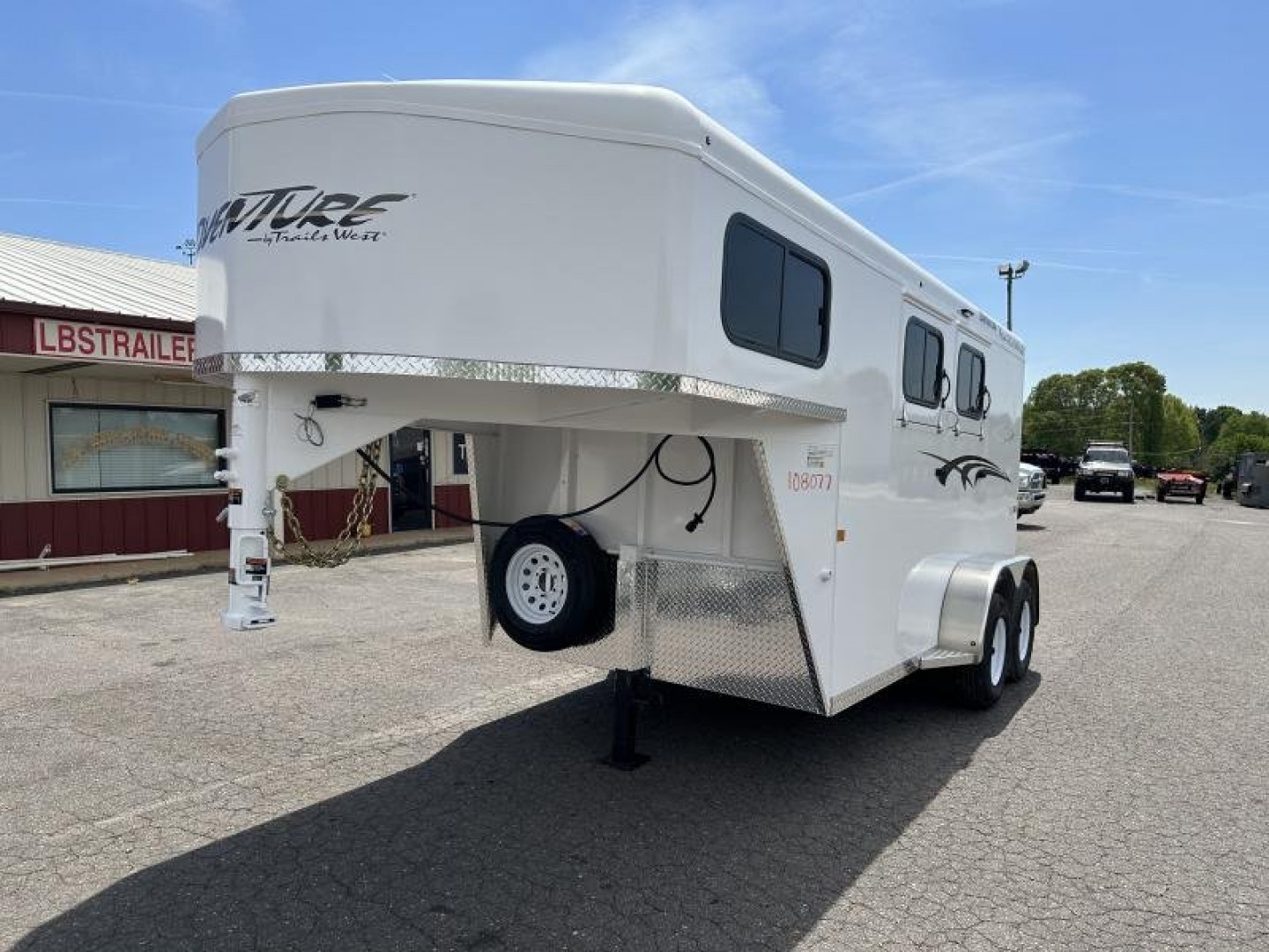 New 2023 Trails West GN-2H Adventure MX Horse Trailer