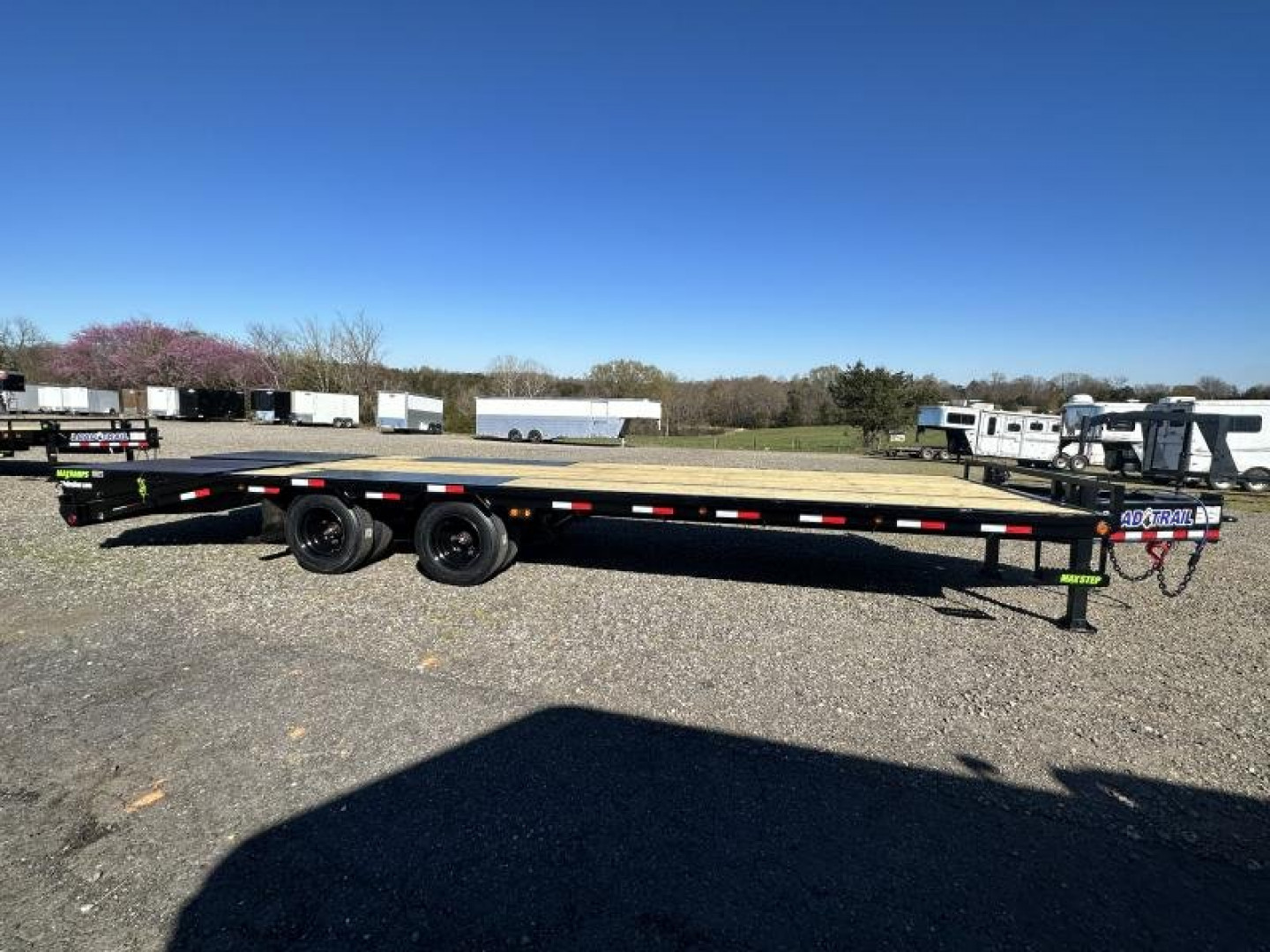 New 2023 Load Trail 102"X28' Low-Pro Pintle Hook Power Equipment