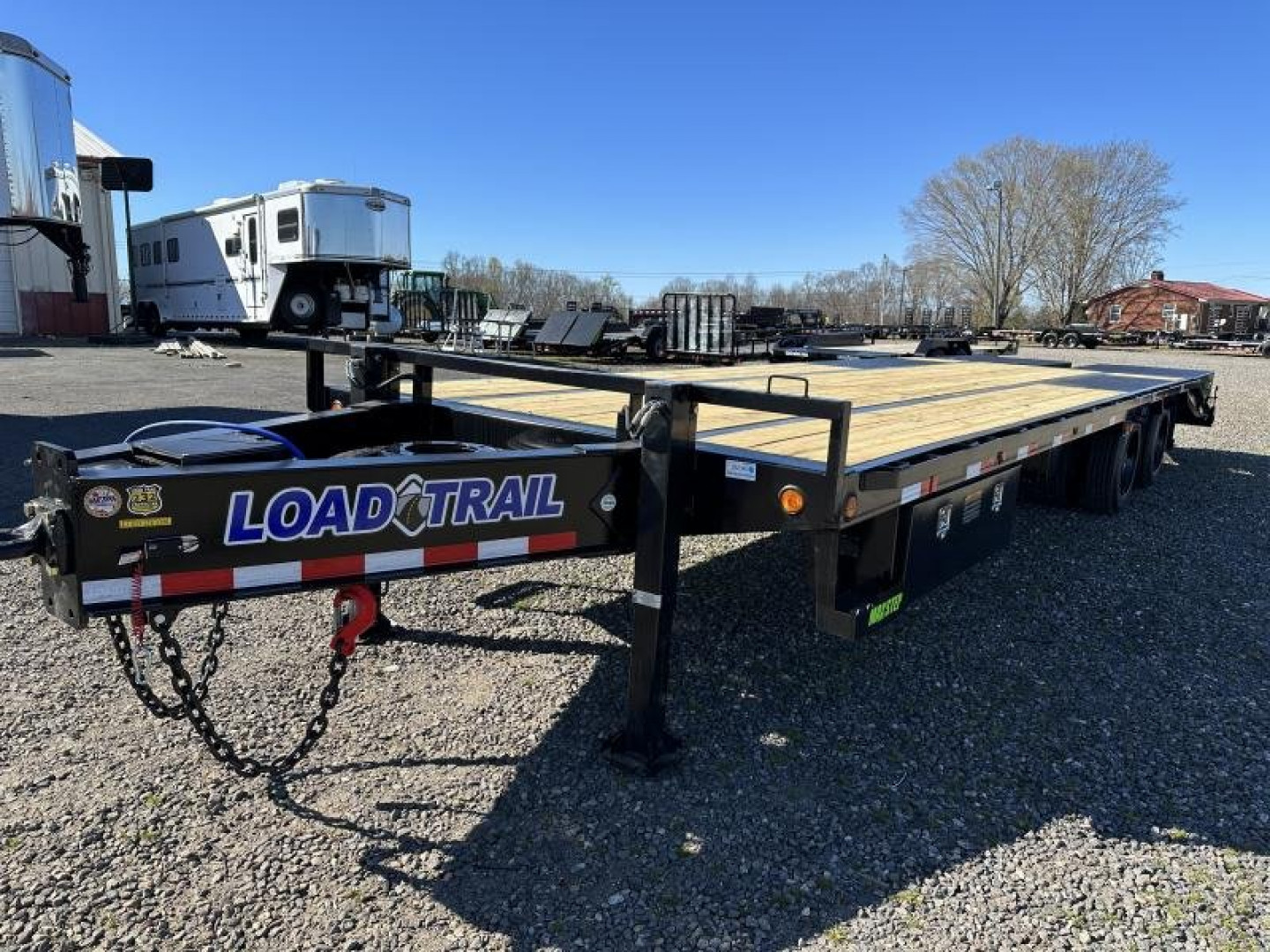 New 2023 Load Trail 102"X28' Low-Pro Pintle Hook Power Equipment