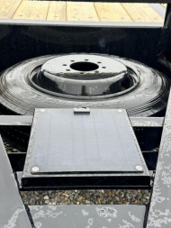 New 2023 Load Trail 102"X28' Low-Pro Pintle Hook Power Equipment