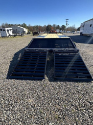 New 2023 Load Trail 102"X28' Low-Pro Pintle Hook Power Equipment