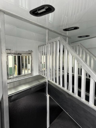 New 2023 Bison Trailers SV8313 SLIDE OUT LQ Horse Trailer