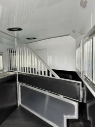 New 2023 Bison Trailers SV8313 SLIDE OUT LQ Horse Trailer