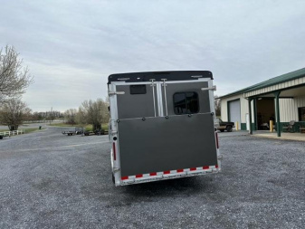 New 2023 Bison Trailers SV8313 SLIDE OUT LQ Horse Trailer