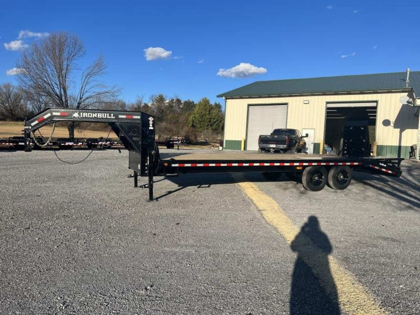 New 2023 Iron Bull 102x20+5 Equipment Trailer