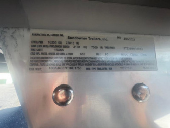 New 2023 Sundowner Trailers  35' Stock / Stock Combo Trailer