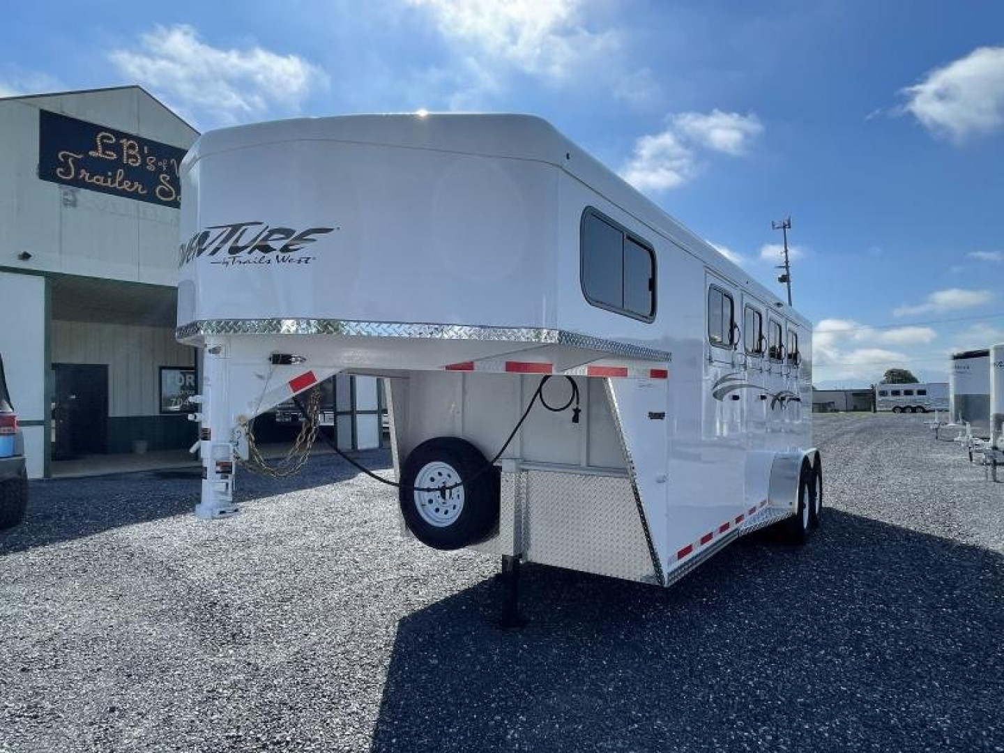 New 2023 Trails West 4H Adventure MX GN Horse Trailer