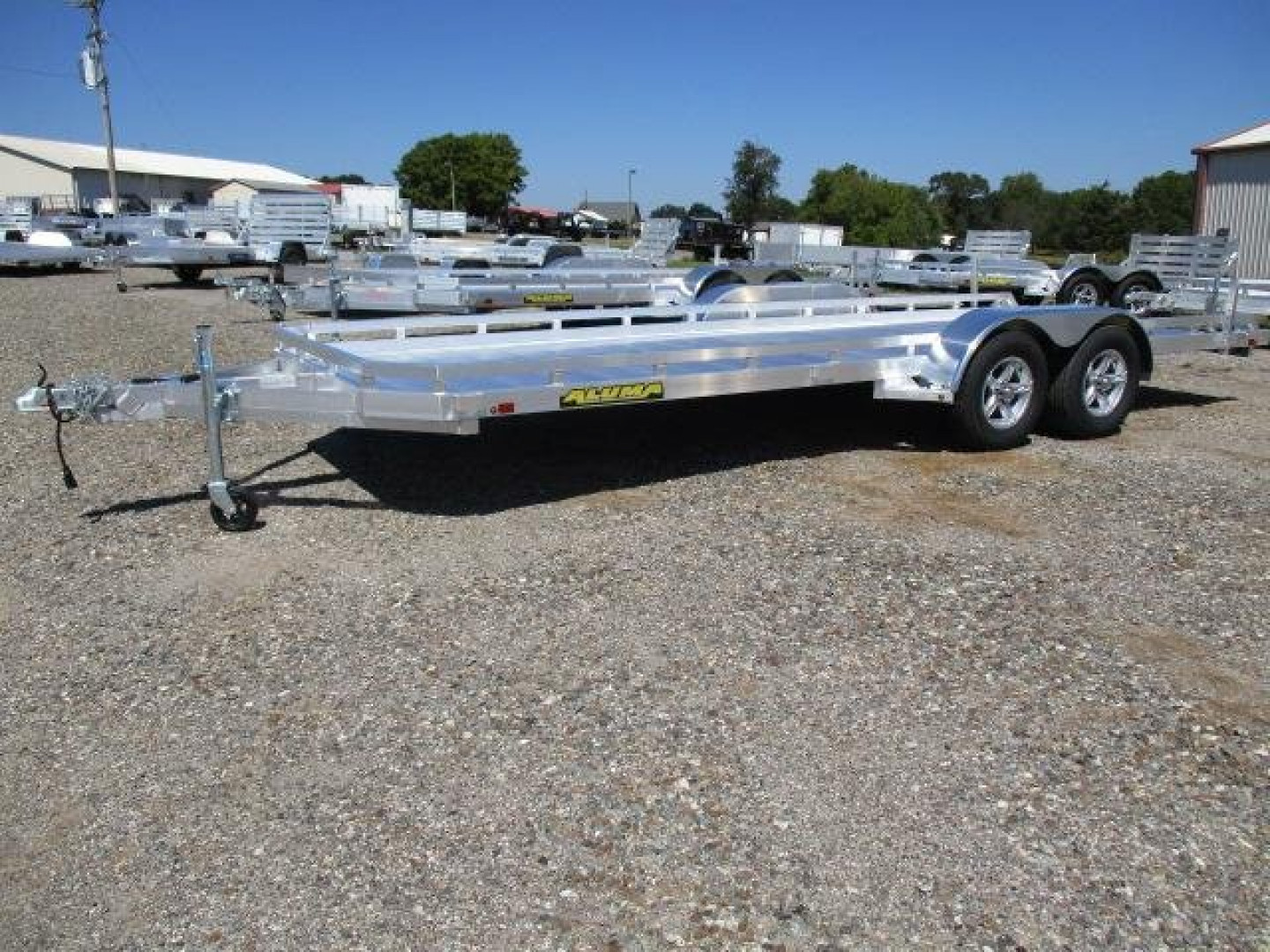 New 2023 Aluma 7820TA Utility Trailer