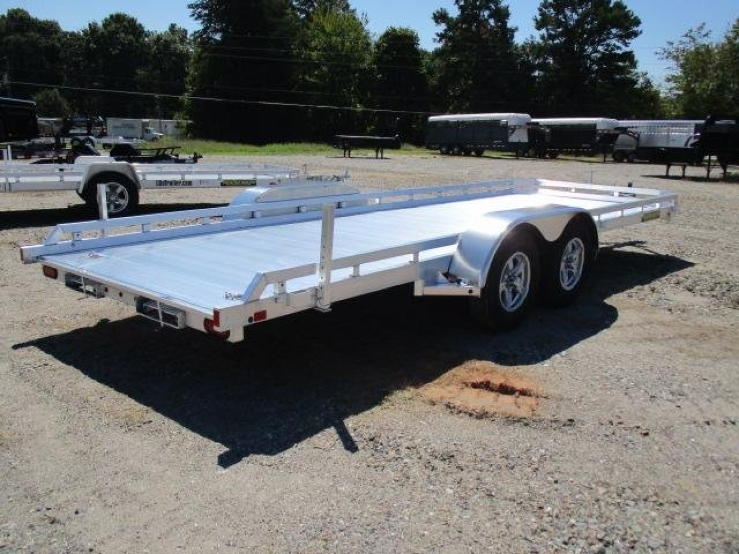 New 2023 Aluma 7820TA Utility Trailer