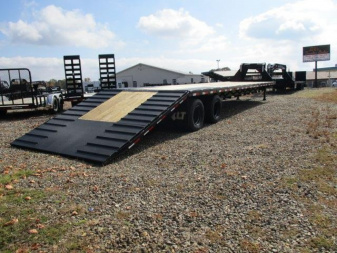 New 2022 Load Trail 102 x 40 HD w/Hyd Dove Equipment Trailer