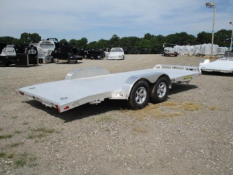 New 2023 Aluma 8218TA-EL-R-DT-RTD Utility Trailer