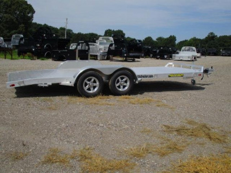 New 2023 Aluma 8218TA-EL-R-DT-RTD Utility Trailer