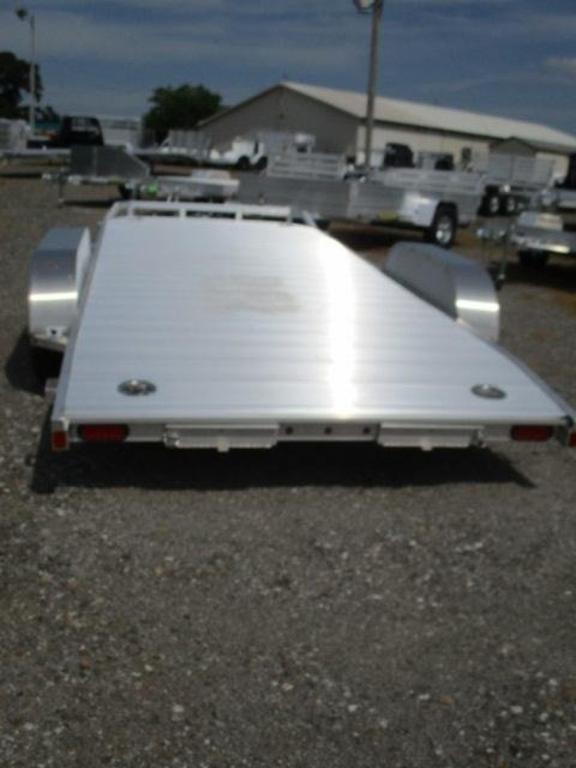 New 2023 Aluma 8218TA-EL-R-DT-RTD Utility Trailer