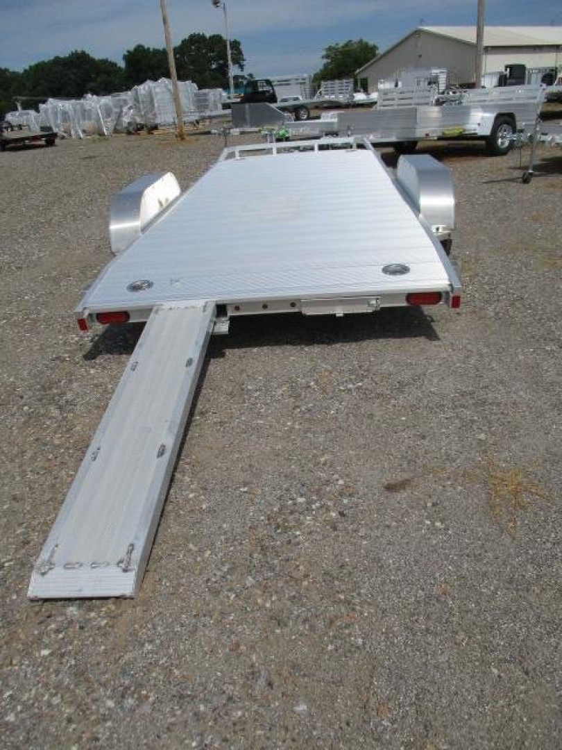 New 2023 Aluma 8218TA-EL-R-DT-RTD Utility Trailer