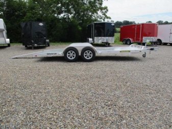 New 2023 Aluma 8218H Utility Trailer