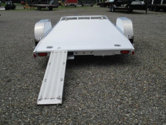 New 2023 Aluma 8218H Utility Trailer