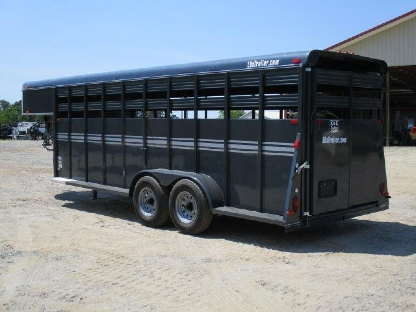 New 2023 Bee 6 x 20 GN Stock Stock / Stock Combo Trailer