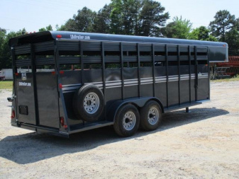 New 2023 Bee 6 x 20 GN Stock Stock / Stock Combo Trailer