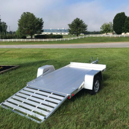 New 2023 Aluma 638S-TG Utility Trailer