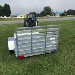 New 2023 Aluma 638S-TG Utility Trailer